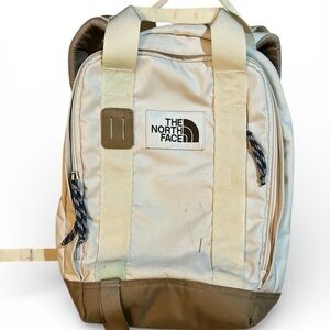 The North Face Beige and Brown Women's Backpack